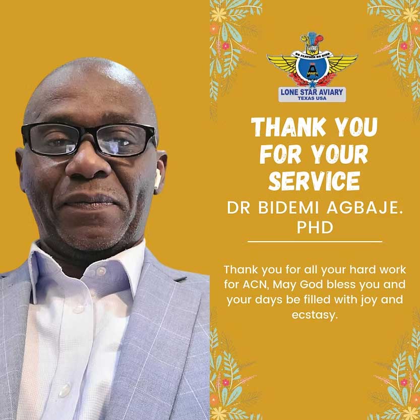 THANK YOU FOR YOUR SERVICE DR BIDEMI AGBAJE